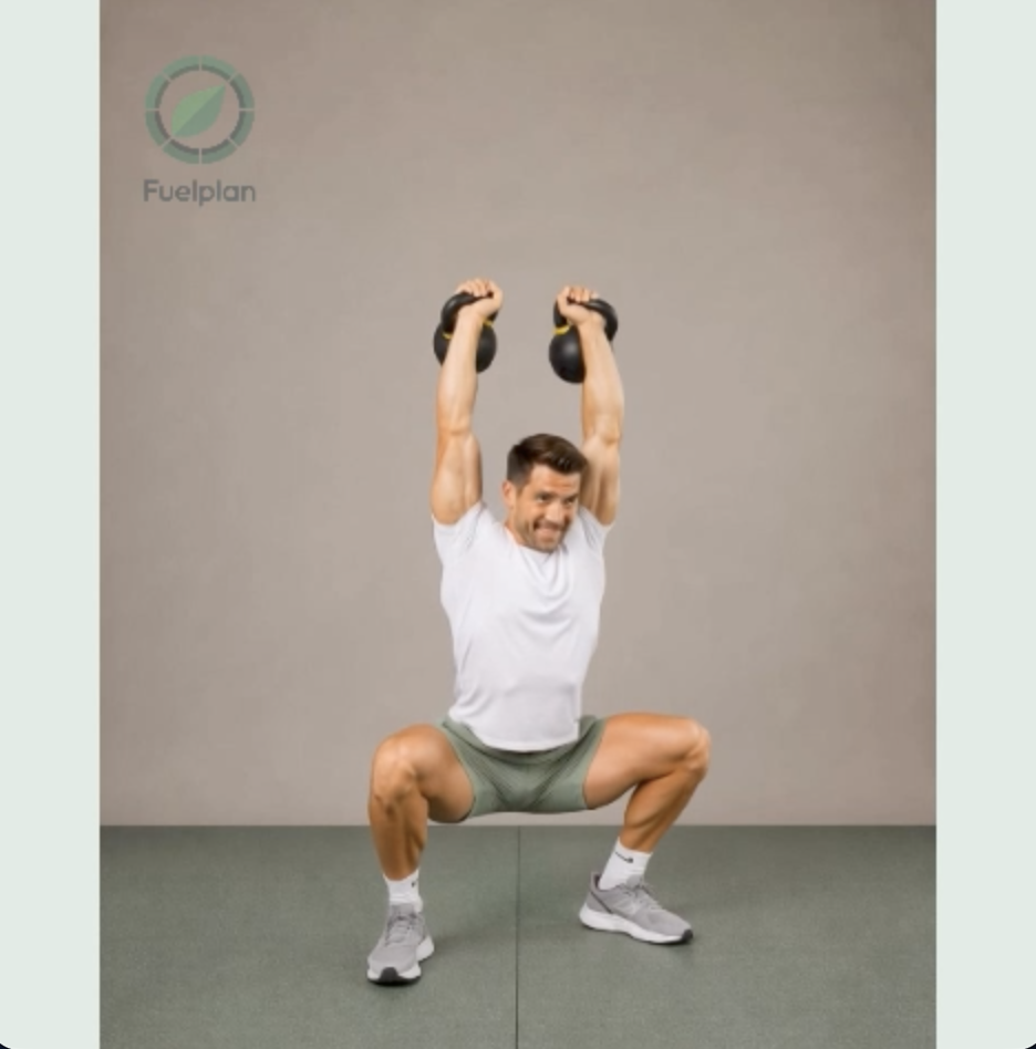 Double Overhead Squat demonstration
