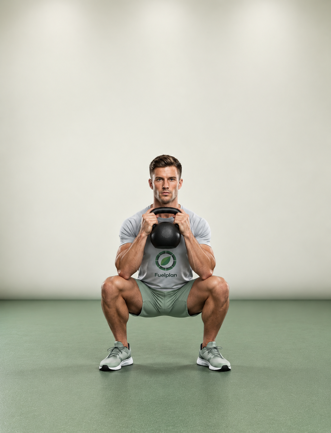 Goblet Clean Squat demonstration