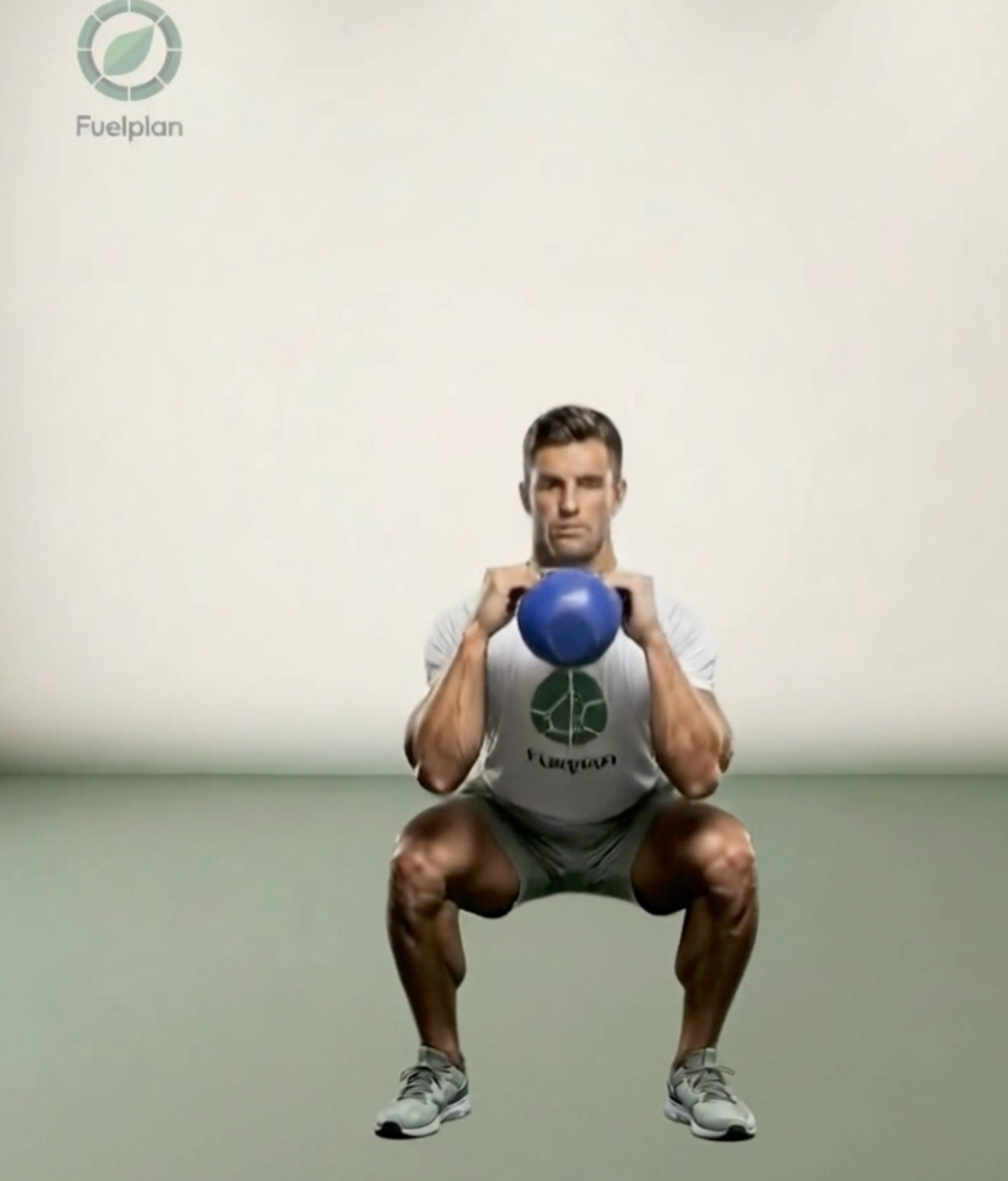 Goblet Clean Squat demonstration