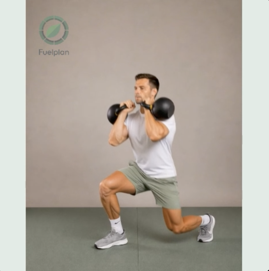 Reverse Lunge demonstration