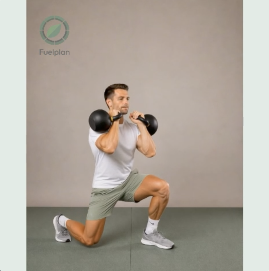 Reverse Lunge demonstration