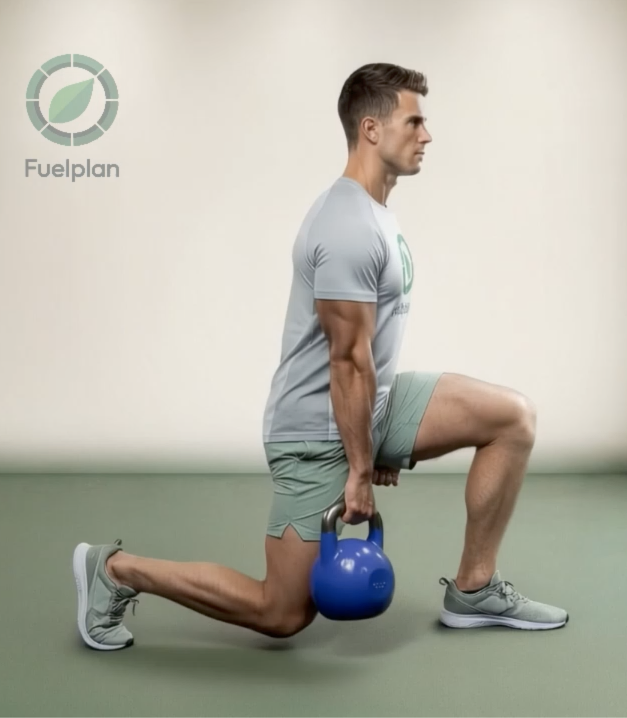 Kettlebell Split Squat Left demonstration