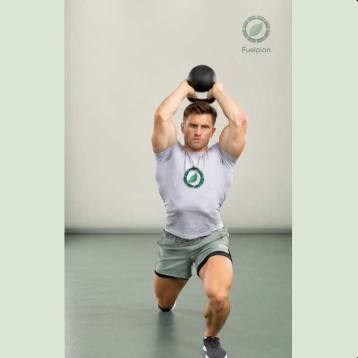 Kettlebell Warrior Rise demonstration