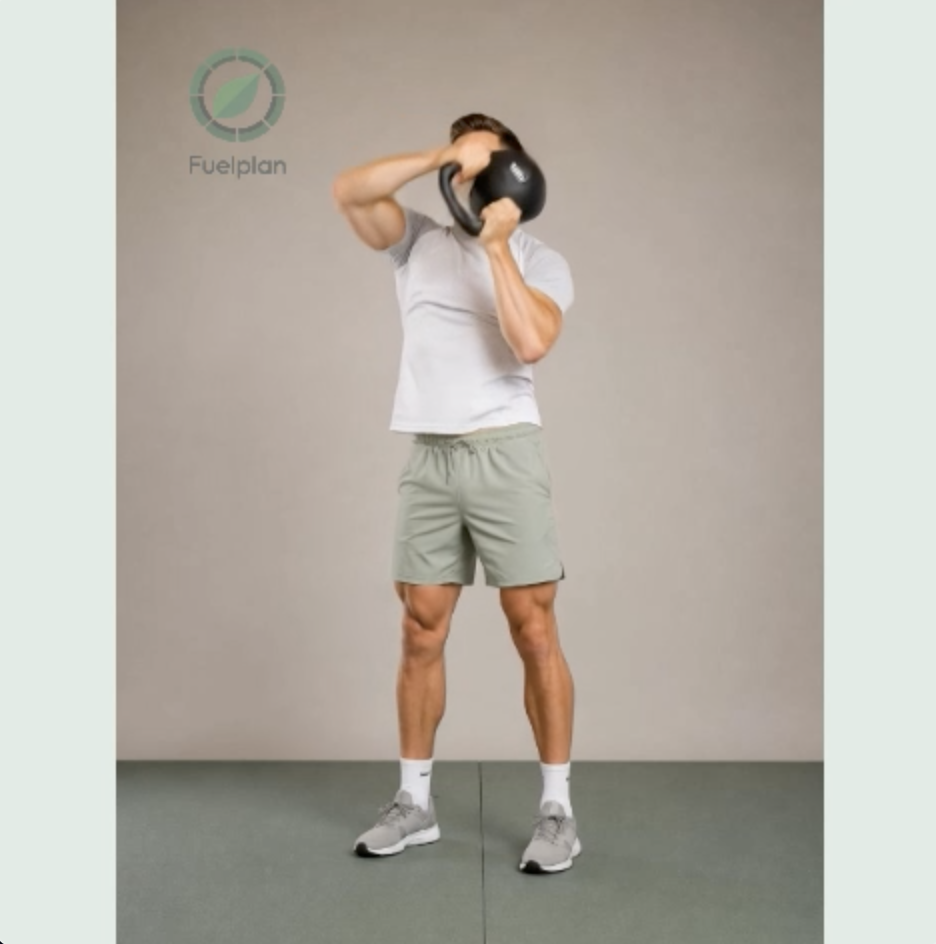 Kettlebell Halo demonstration